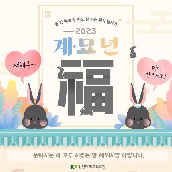 2023 계묘년 이미지