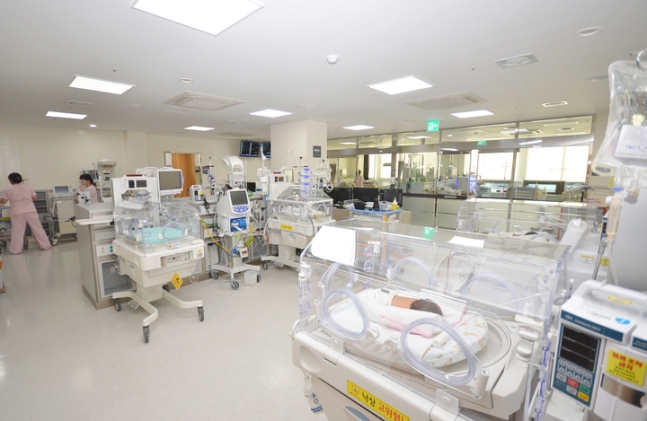 건양대병원 신생아중환자실 적정성 평가 1등급