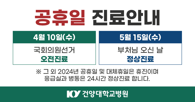 공휴일 진료안내